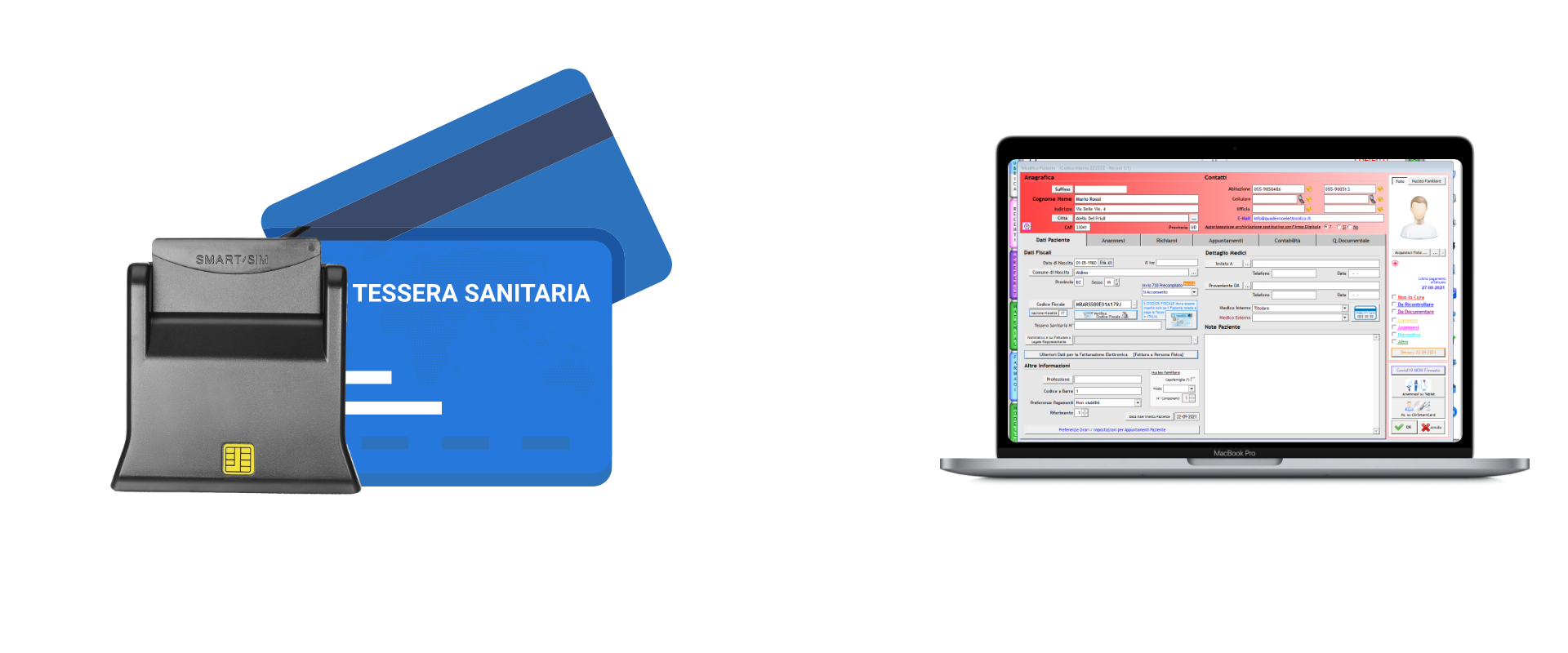 Quaderno Elettronico Addon Importazione da tessera sanitaria