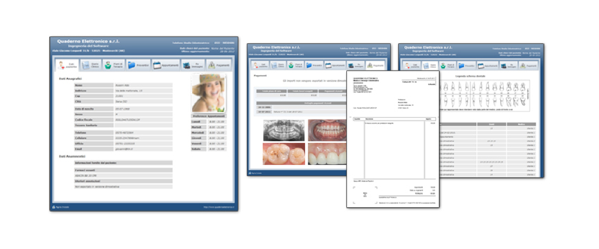 Gestionale Studio Odontoiatrico Windent - Software per Studio Dentistici  Windent - Quaderno Elettronico