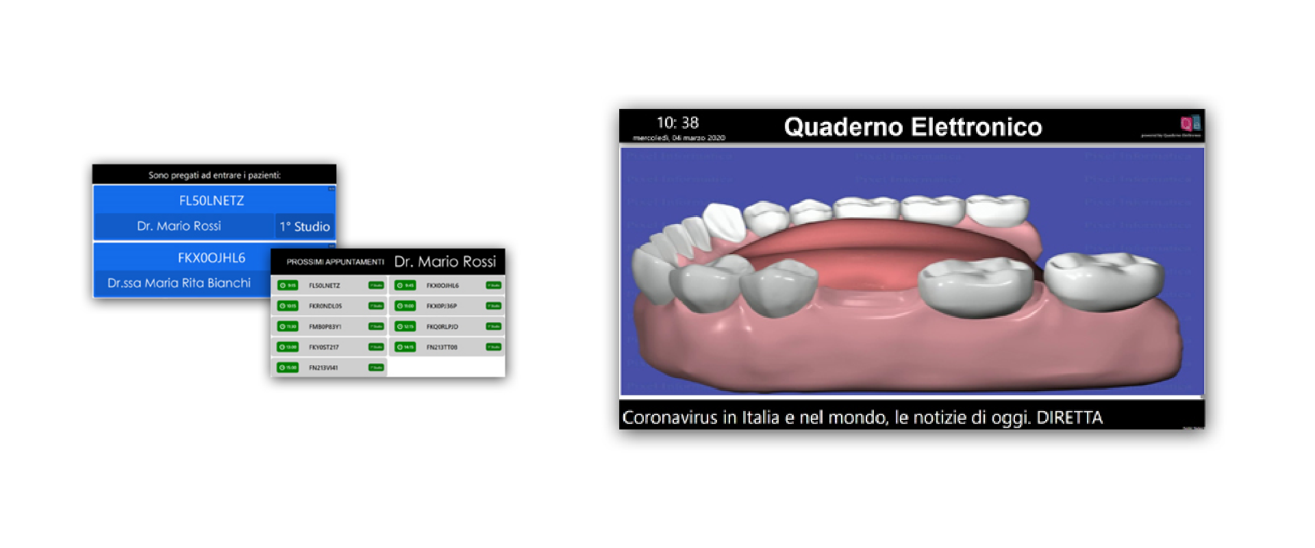 Quaderno Elettronico Addon Gestione sala d'attesa